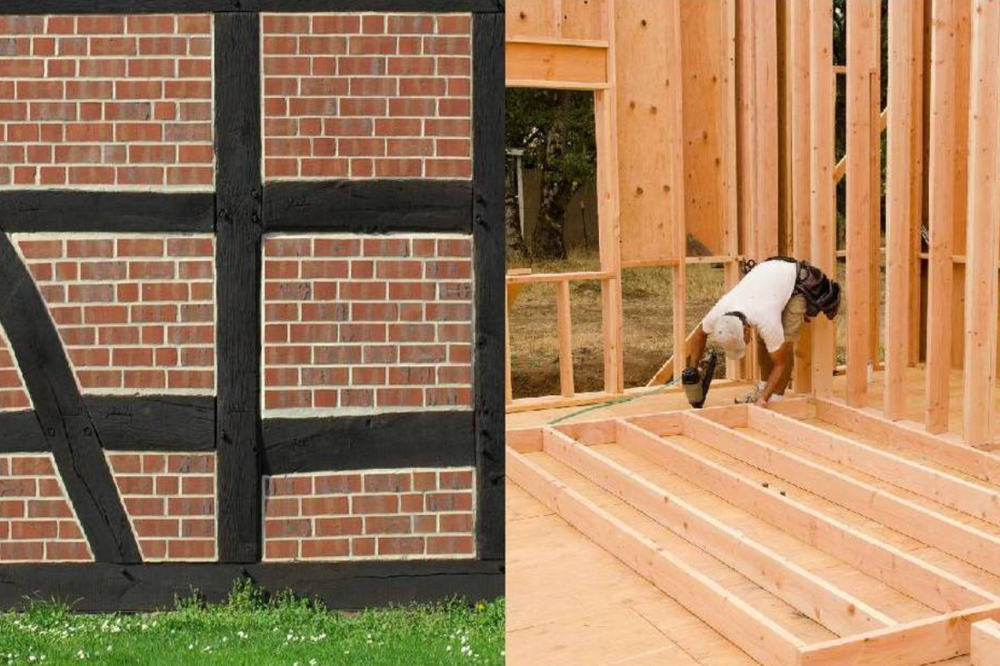 Fachwerk vs. Holzrahmenbauweise