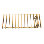 Bauplan Anlehn-Carport 6 3D-Draufsicht