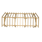 Bauplan Doppelcarport Satteldach 10 3D-Draufsicht