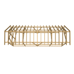 Bauplan Doppelcarport Satteldach 30 3D-Draufsicht