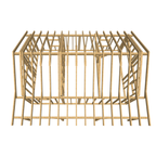 Bauplan Geräteschuppen 5 3D-Draufsicht